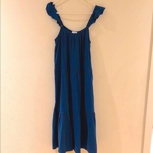 Blue Sleeveless Dress